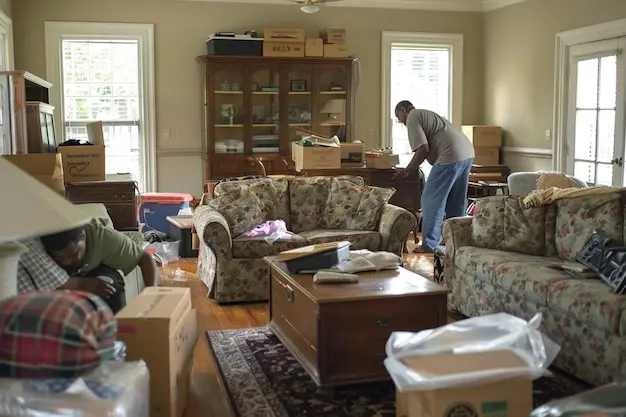 Clearing Old Person's Home {area}