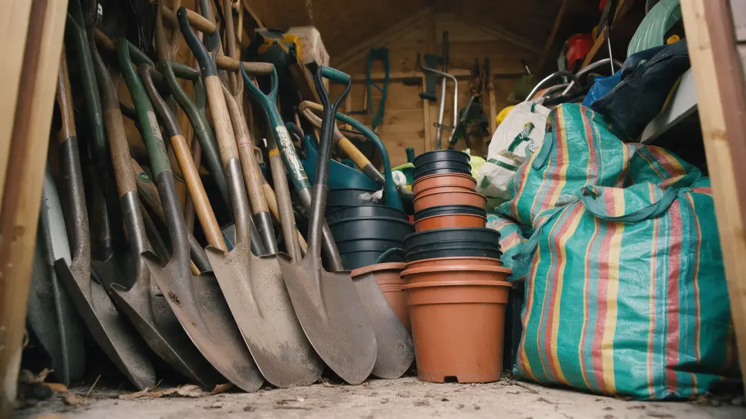 General Garden Waste from Sheds