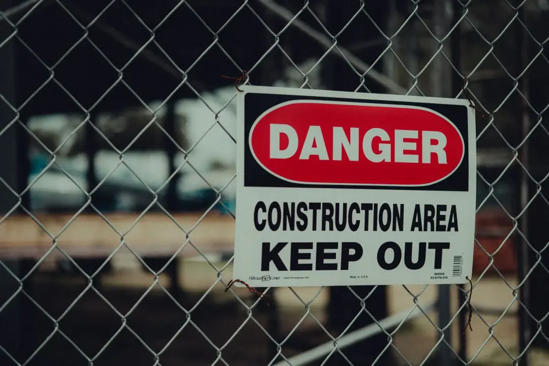 Using Barriers and Warning Signs